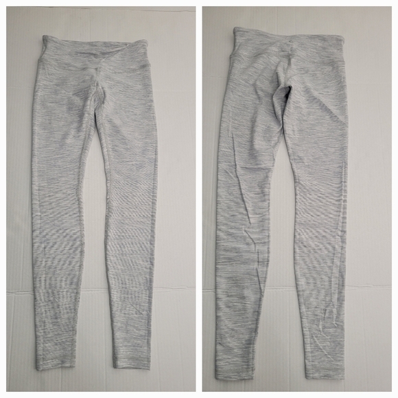 Lululemon Leggings Sz 6 Wunder Under Space Dye Mid Rise 31" Inseam - Picture 1 of 6